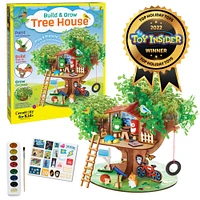 6 Pack: Creativity for Kids® Build & Grow Tree House Kit