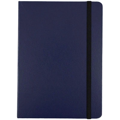 JAM Paper Medium Hardcover Notebook with Elastic Band