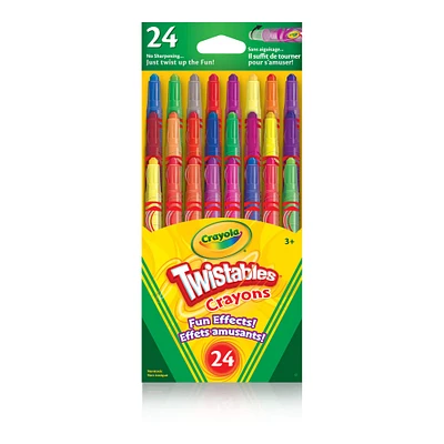 Crayola® Mini Twistables Fun Effects Crayons, 24ct.
