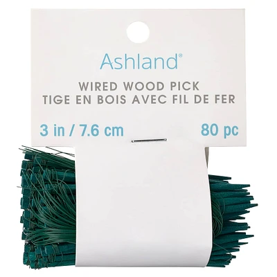 12 Pack: 3" Wired Wood Picks by Ashland™