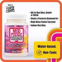 6 Pack: Mod Podge® Diamond Top Coat Sealer, 8oz.