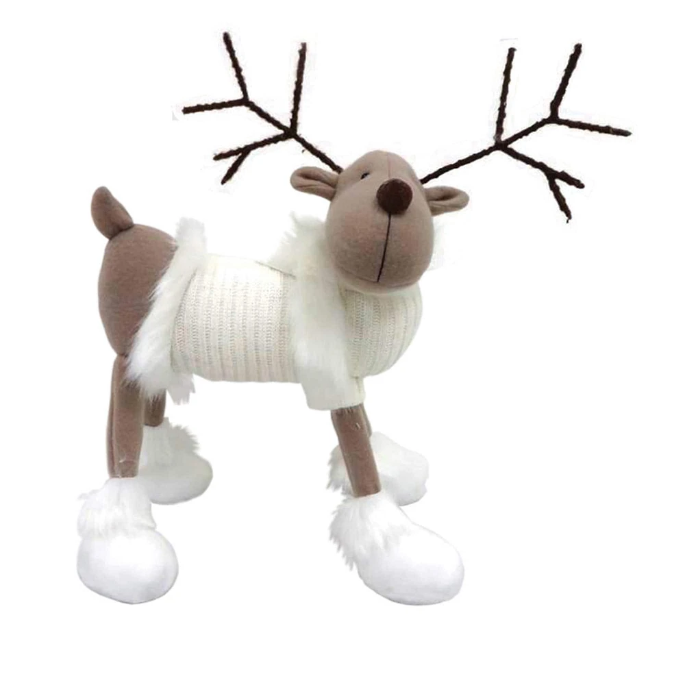 Santa's Workshop 9" Reindeer With White Sweater