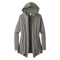 District® Women's Perfect Tri-blend Hooded Cardigan