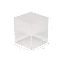 Organize It All 6" Multipurpose Clear Acrylic Cube