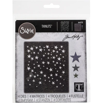 Sizzix® Thinlits® Falling Stars Die Set by Tim Holtz®