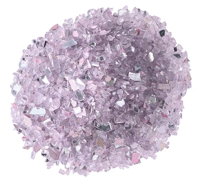 Purple Crushed Glass Décor By Ashland®