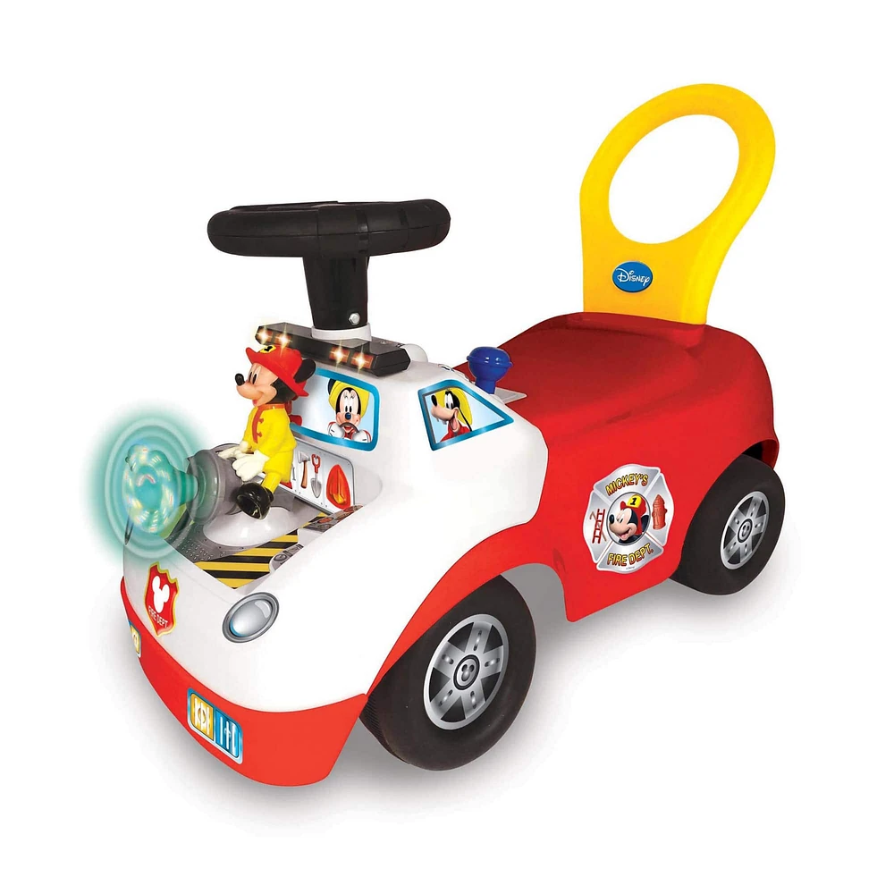 Kiddieland Disney® Mickey Activity Fire Truck Ride-On