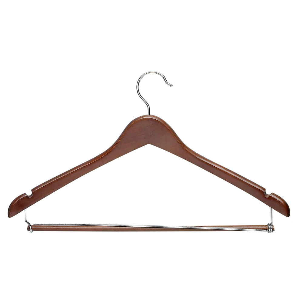 Honey Can Do Cherry Contoured Suit Hangers, 6ct.