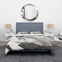 Designart 'Glam Printed Arcs II' Glam Bedding Set