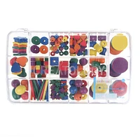 Multicolored Wood Crafting Assortment Kit by Creatology™