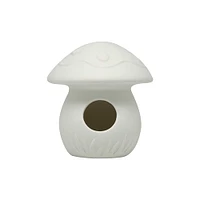 5.5" Ceramic Mushroom Birdhouse by Make Market®