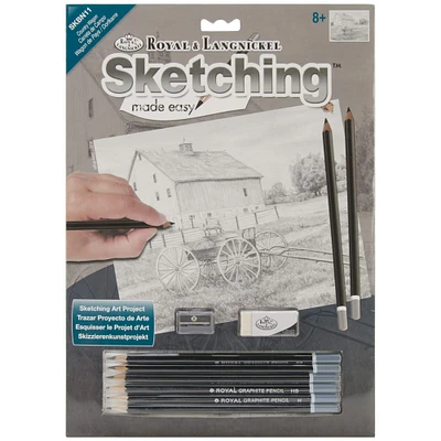 Royal & Langnickel® Sketching Made Easy™ Country Wagon Kit