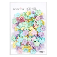 Pastel Paper Flowers by Recollections™, 120ct.