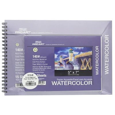 Pro Art Watercolor Paper Value Pack