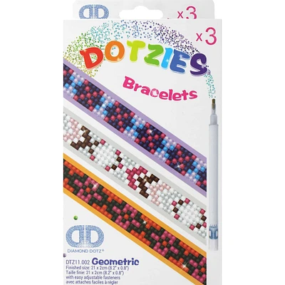 Diamond Dotz® Dotzies® Bracelets Geometric Kit