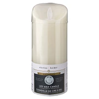 iFlicker™ LED Pillar Candle, 3" x 7"