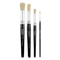 12 Packs: 4 ct. (48 total) Stencil Brush Set by ArtMinds™ DIY Home