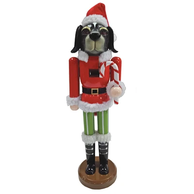 Santa's Workshop 14" Christmas Dog Nutcracker