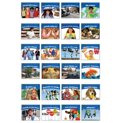 Newmark Learning® Rising Readers Leveled Spanish Social Studies Book Set