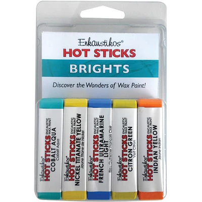 Enkaustikos® Hot Sticks Brights Paint Set