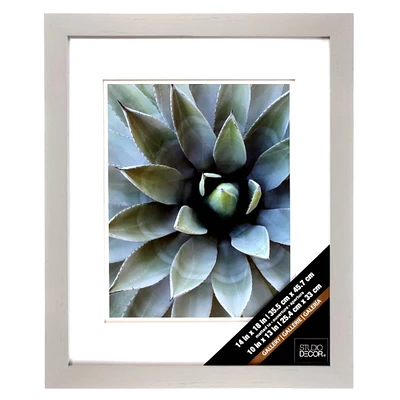 8 Pack: Gray Gallery Wall Frame with Double Mat by Studio Décor