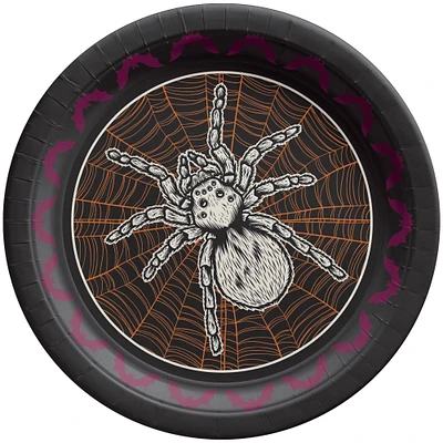 6.75" Wicked Hauntings Round Paper Plates, 60ct.