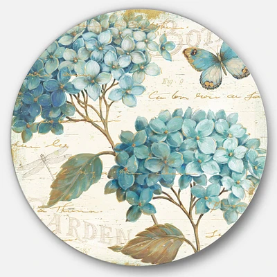 Designart - butterfly Blue Garden I