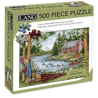 Lang Picnic by the Lake 500 Piece Jigsaw Puzzle