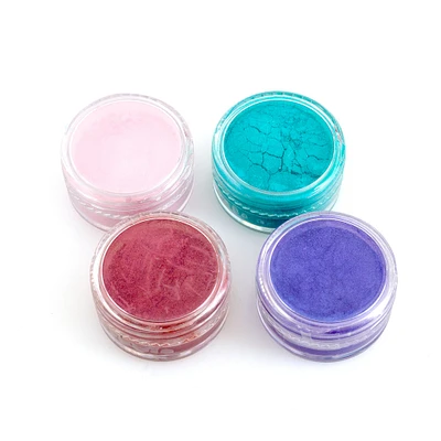 6 Packs: 4 ct. (24 total) Color Pour Resin Pearlescent Mica Powder