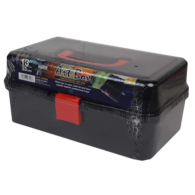 Pro Art 13" Black Art Box Organizer