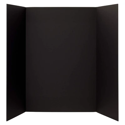 12 Pack: Black 36" x 48" Foam Tri-Fold Display Board