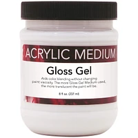 Art Advantage® Gloss Acrylic Gel Medium, 8oz.