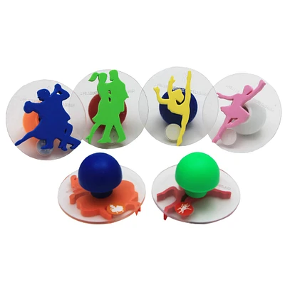 Ready2Learn® 3” Giant Dance Foam Stampers, 6 Pack
