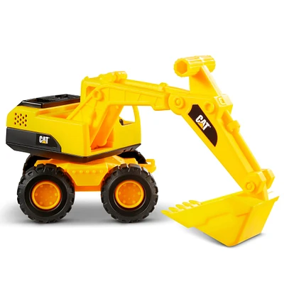 Funrise CAT® Tough Rigs Construction 15" Yellow Toy Excavator