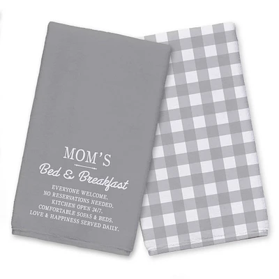 Mom's Bed & Breakfast Tea Towel Set