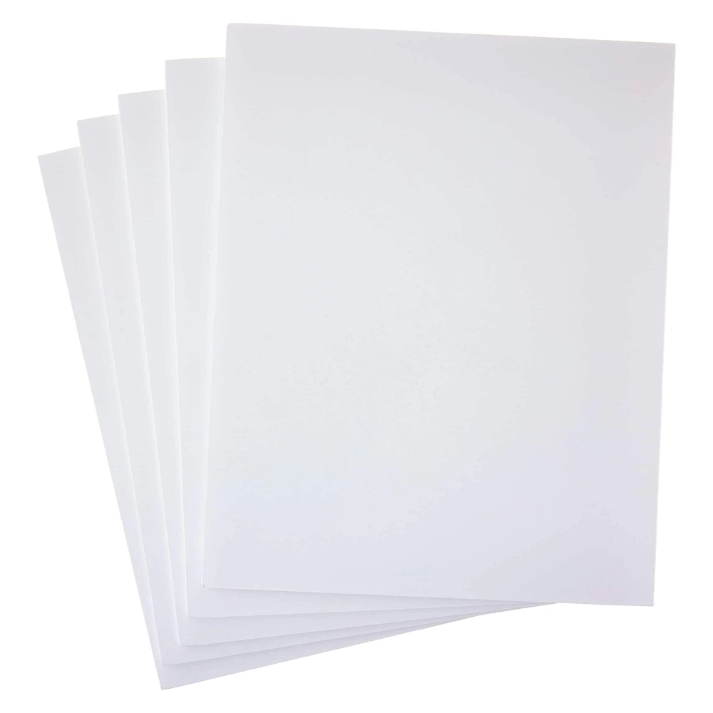 8" x 10" Foam Boards, 5ct.