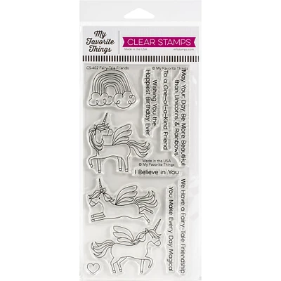 My Favorite Things® Clearly Sentimental Fairy Tale Friends Stamp Set