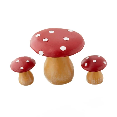 Mini Mushroom Table & Stools by Make Market®