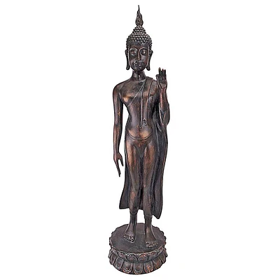 Design Toscano 34" Free from Fear Standing Buddha Statue