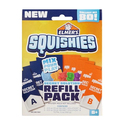 10 Pack: Elmer's® Secert Solution™ Squishies Gel Refill Pack