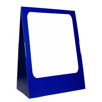 Flipside Blue Deluxe Spiral-Bound Flip Chart Stand & Dry Erase Board