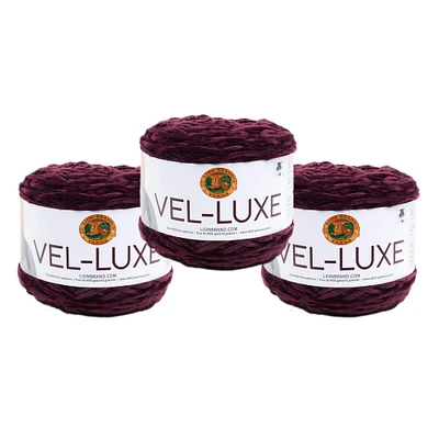 3 Pack Lion Brand® Vel-Luxe Yarn