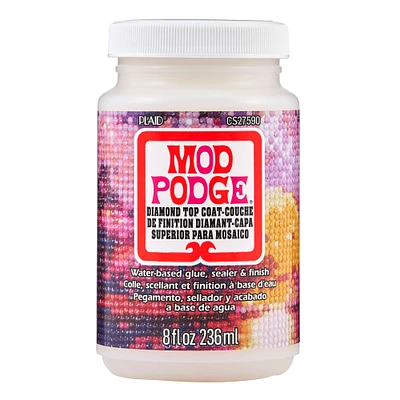 6 Pack: Mod Podge® Diamond Top Coat Sealer, 8oz.