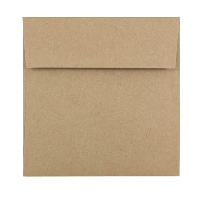 JAM Paper 5.5" x 5.5" Square Premium Invitation Envelopes