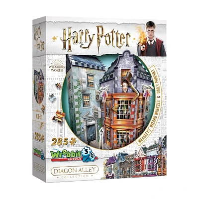 Harry Potter™ Diagon Alley Collection Weasleys' Wizard Wheezes™ & Daily Prophet™ 285 Piece 3D Puzzle