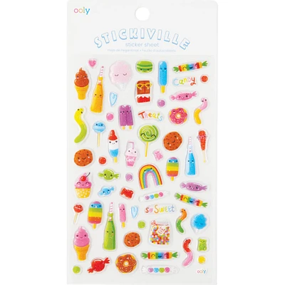 OOLY Stickiville Candy Shoppe Glitter Stickers