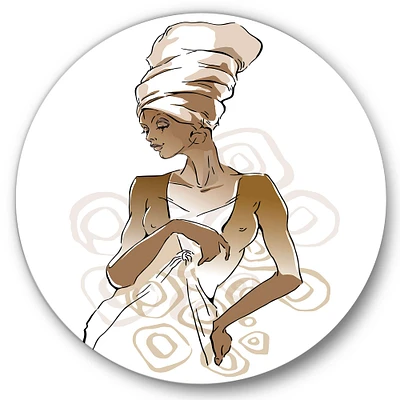 Designart - African American Woman Portraits