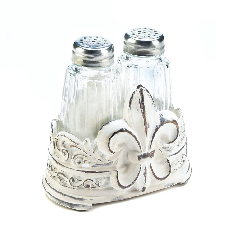 4" Fleur-De-Lis Shaker Set