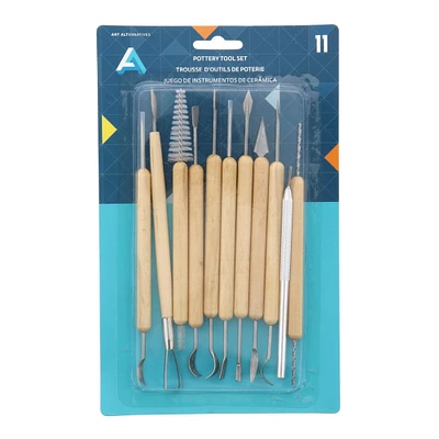 6 Pack: Art Alternatives 11 Piece Pottery Tool Set