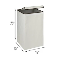 Honey Can Do Collapsible Square Hamper With Lid